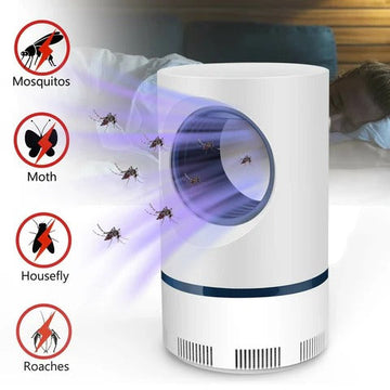 USB Electric Mosquito Killer Lamp – UV Light Insect Trap (Silent & Safe)